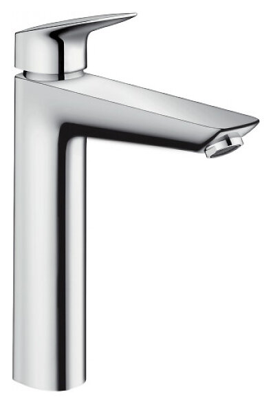 Изображение товара Смеситель для раковины Hansgrohe Logis 71091000 хром однорычажный с технологией AirPower