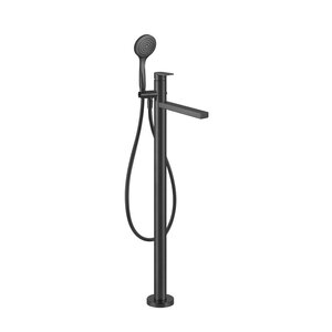 Изображение товара Современный смеситель для ванны и душа Gessi Via Manzoni 24982/299 черный матовый