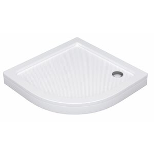 Изображение товара Душевой поддон WasserKRAFT Isen 26T00, четверть круга, 80 x 80 см, акрил 5мм, белый