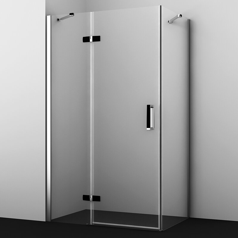 Изображение товара Душевой уголок WasserKRAFT Aller Black 120x90 см хром