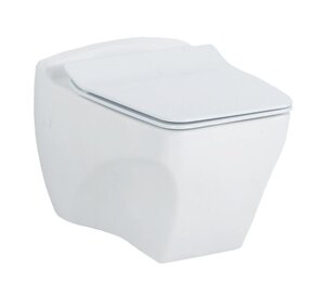 Изображение товара Подвесной унитаз Creavit Bull BL321 фарфор бесободковый горизонтальный выпуск