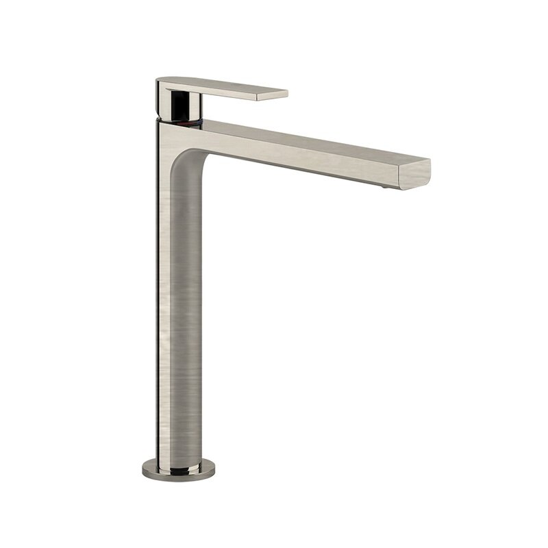 Изображение товара Смеситель для раковины Gessi Via Manzoni, 38609/149, цвет матовый никель