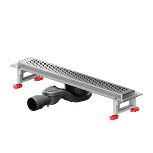 Изображение товара Дренажный канал Am.Pm MasterFlow W01SC-P11-050-01SB 50 см с перфорированной решеткой