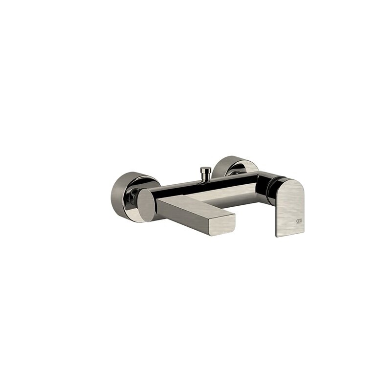 Изображение товара Смеситель для ванны и душа Gessi Via Manzoni 38613/149, цвет матовый никель