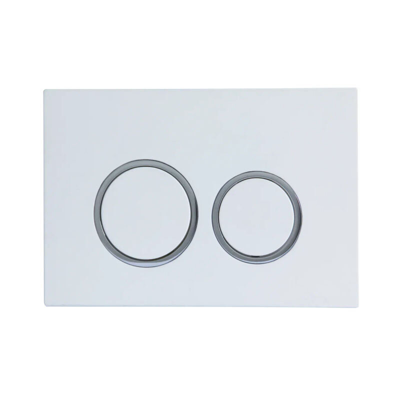 Изображение товара Клавиша смыва Arrow AHM002A механическая белая двухрежимная