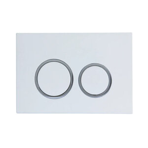 Изображение товара Клавиша смыва Arrow AHM002A механическая белая двухрежимная