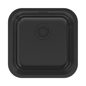 Изображение товара Кухонная мойка Paulmark Vello VE44-MBN 44 см черный матовый нержавеющая сталь