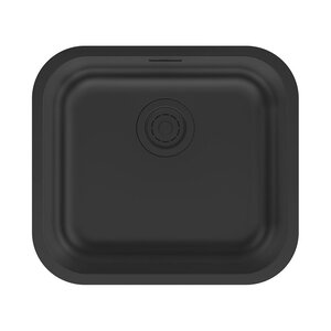 Изображение товара Кухонная мойка Paulmark Vello VE48-MBN черный матовый 48 см