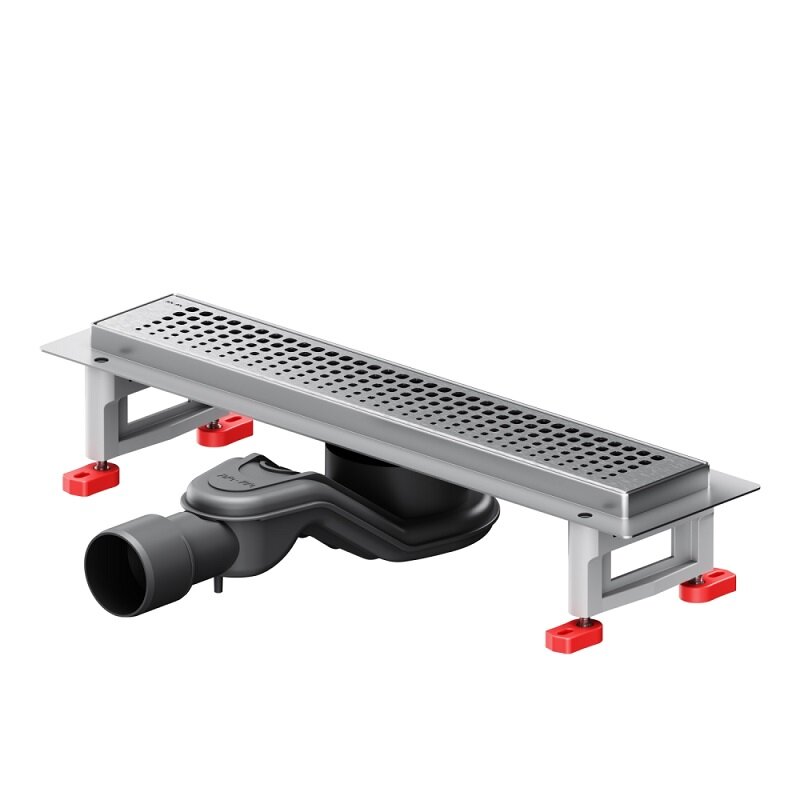 Изображение товара Дренажный канал Am.Pm MasterFlow W01SC-P11-040-01SB 40 см с перфорированной решеткой