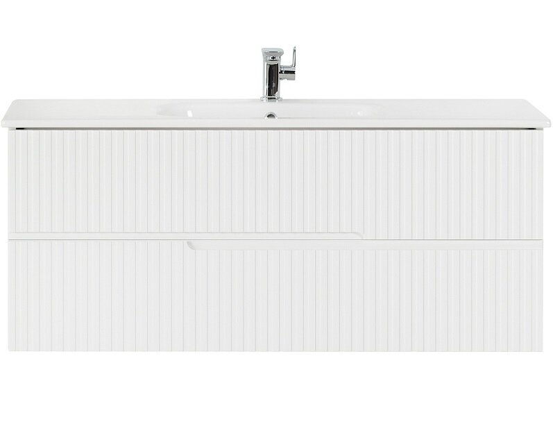 Изображение товара Тумба под раковину Cezares Duet-1200-2C-SO-BL, 120 см, подвесная, белый