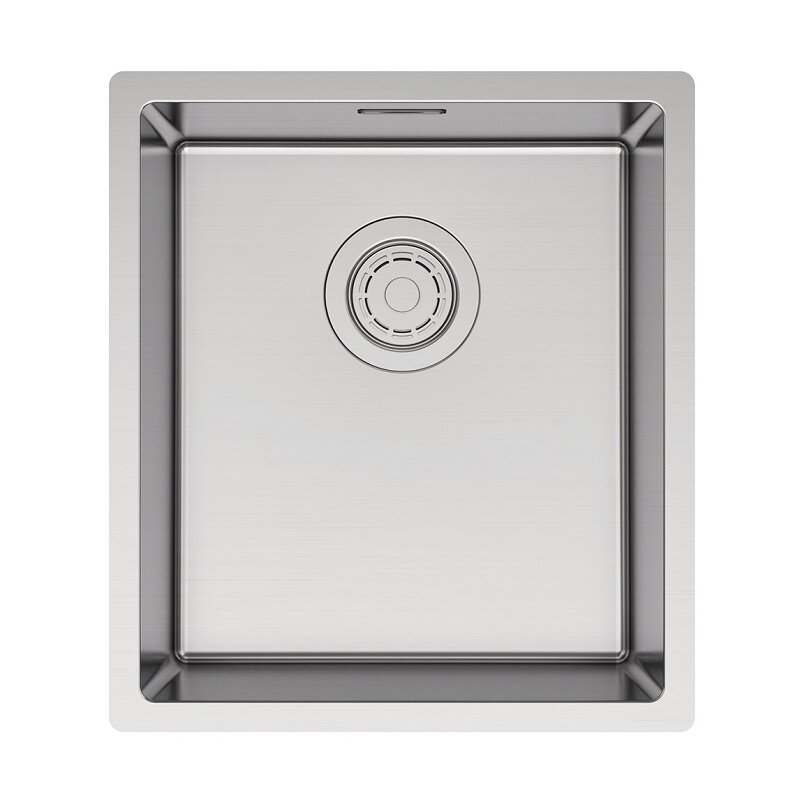 Изображение товара Мойка кухонная Paulmark Yuni 39 UNI, YU39-BS из стали