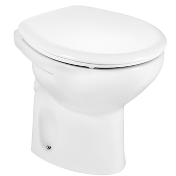 Изображение товара Приставной унитаз Roca Victoria 344397000 белый, безободковый, угловой, с функцией биде