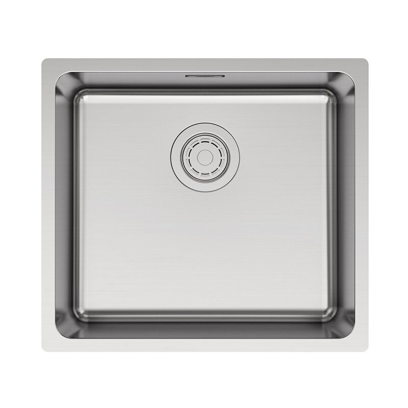 Изображение товара Кухонная мойка Paulmark Yuni YU49-BS 49 см нержавеющая сталь брашированная Германская качественная
