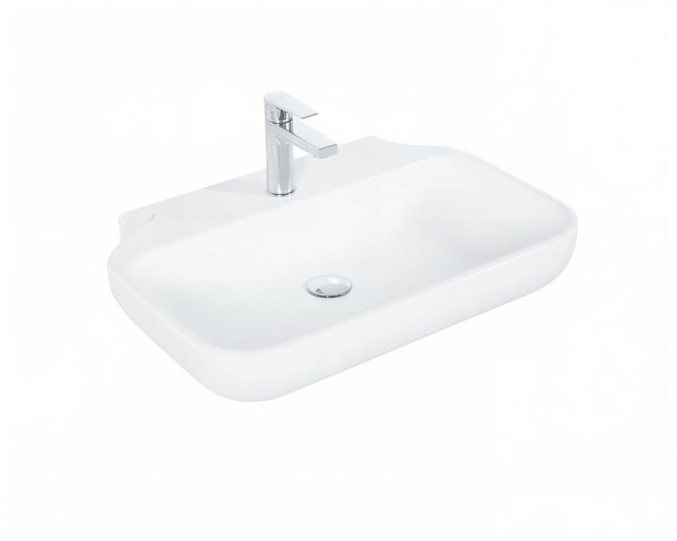 Изображение товара Раковина Creavit Free FE065(FE065.00000), накладная, 65 х 45 см