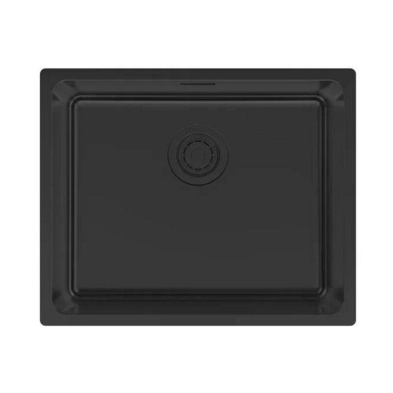 Изображение товара Кухонная мойка Paulmark Yuni YU54-MBN 54 см черный матовый из нержавеющей стали