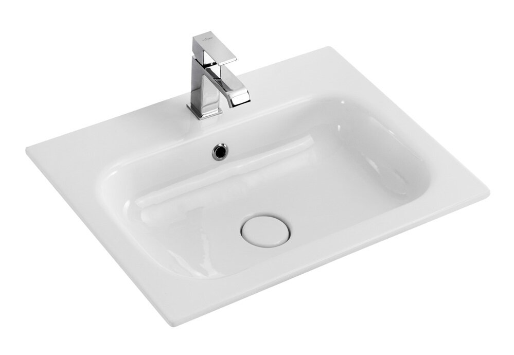 Изображение товара Раковина Cezares CZR-NAT-60-LVB, 60 см, керамика, белый