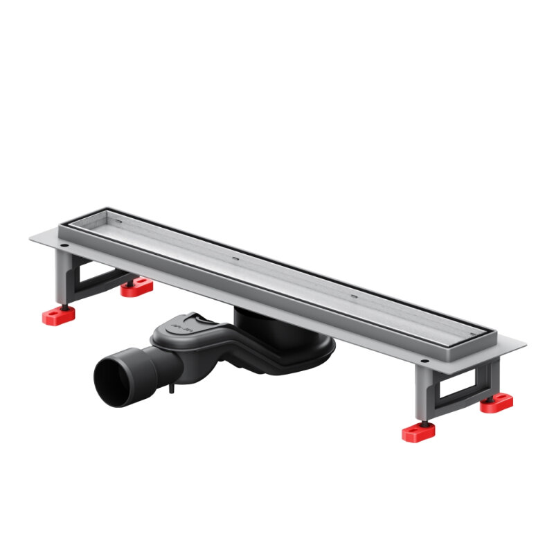 Изображение товара Дренажный канал Am.Pm MasterFlow W01SC-U11-050-04SB, 50 см, с решеткой под плитку, цвет стальной матовый Изображение товара Дренажный канал Am.Pm MasterFlow W01SC-U11-050-04SB, 50 см, с решеткой под плитку, цвет стальной матовый