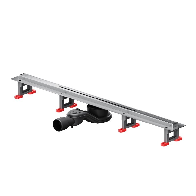 Изображение товара Дренажный канал Am.Pm MasterFlow W01SC-S11-080-05SB 80 см стальной матовый с решеткой