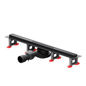 Изображение товара Дренажный канал Am.Pm MasterFlow W01SC-S11-060-05BM, 60 см, с щелевой вставкой, цвет черный матовый