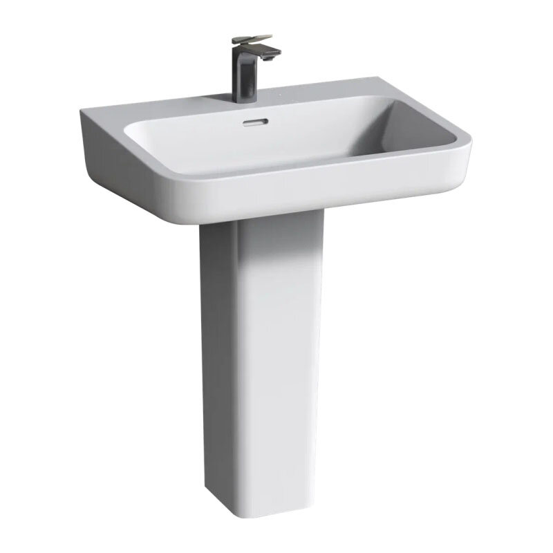 Изображение товара Раковина Arrow AGP32037D, 65 см, фарфор, цвет белый