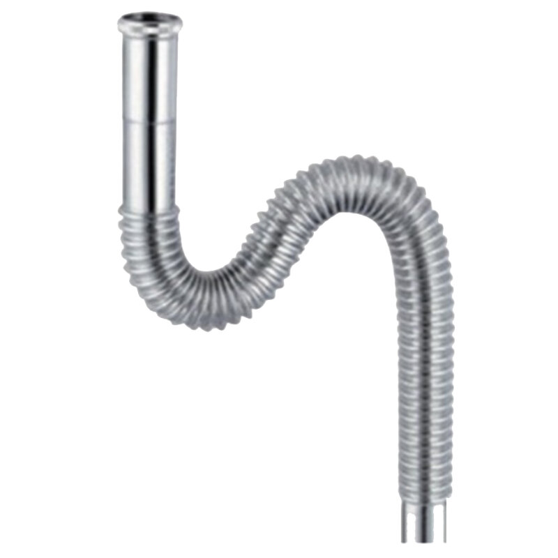 Изображение товара Сифон Arrow AG5915 для раковины хром нержавеющая сталь размеры 900x34x33 мм