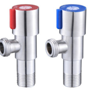 Изображение товара Угловой вентиль Arrow AG5308SS, 2 штуки, цвет хром