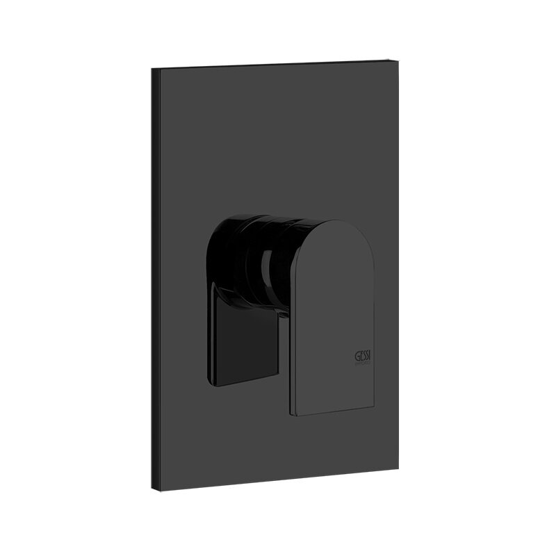 Изображение товара Современный смеситель для душа Gessi Виа Манцони 44632/299 черный матовый