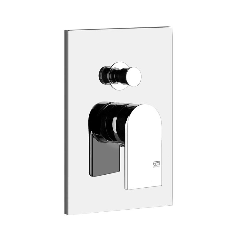 Изображение товара Душевой смеситель Gessi Via Manzoni 44634/031 с простым управлением