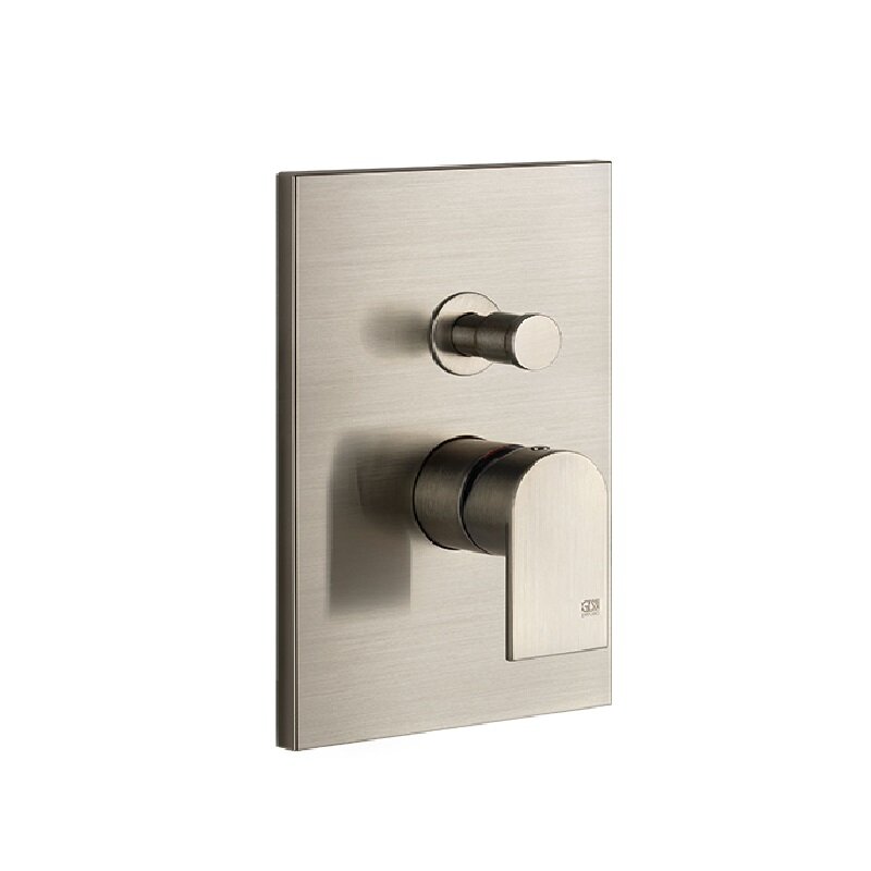 Изображение товара Смеситель для душа Gessi Via Manzoni 44634/149, на 2 потребителя, цвет матовый никель