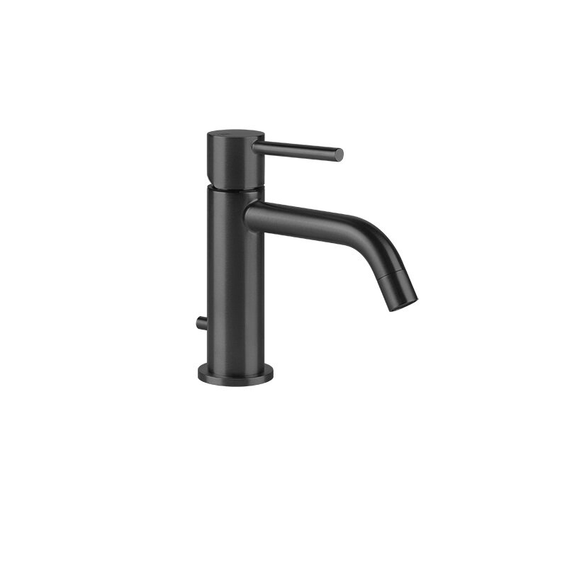 Изображение товара Современный черный матовый смеситель Gessi Via Tortona 18601/299 для раковины