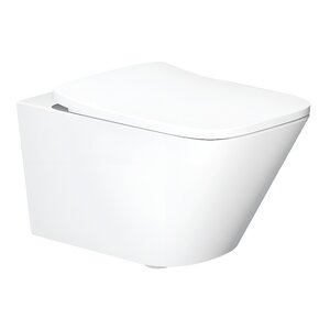 Изображение товара Подвесной унитаз безободковый Arrow AB2182H белый с системой антивсплеск