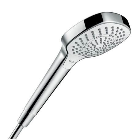 Изображение товара Ручной душ Hansgrohe Croma Select E Multi EcoSmart 26811400, белый хром