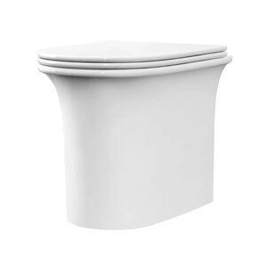 Изображение товара Приставной унитаз Arrow AB2191H, безободковый, цвет белый