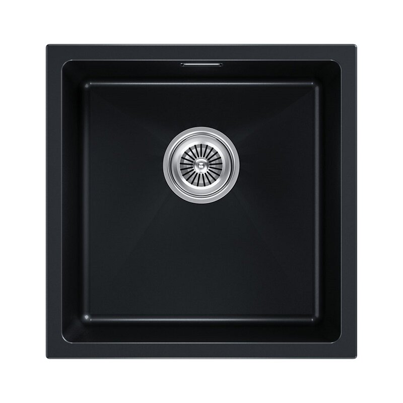 Изображение товара Кухонная мойка Paulmark Lumi LU45-BL 45 см искусственный гранит черная