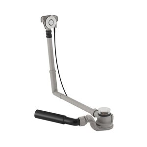 Изображение товара Слив-перелив Geberit 150.756.21.1 полуавтомат для ванны с кнопкой слива, удлиненный, хром 