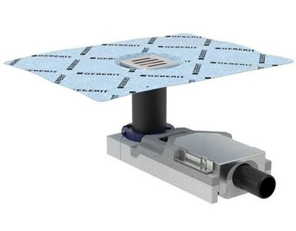 Изображение товара Душевой трап Geberit CleanLine 65 154.052.00.1 с решеткой низкий гидрозатвор