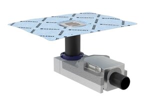 Изображение товара Душевой трап Geberit CleanLine 154.050.00.1 с решеткой для низких полов