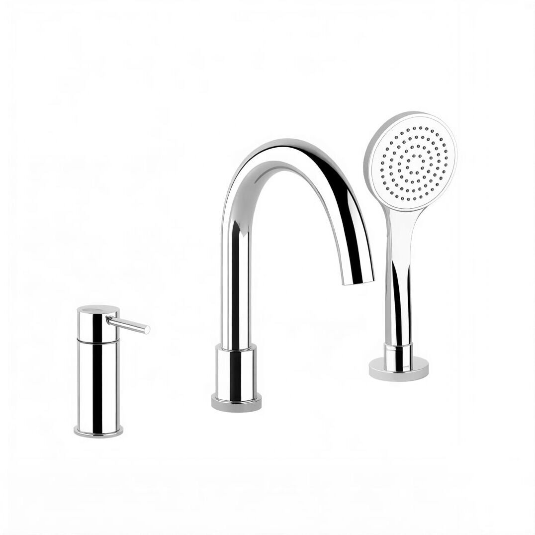 Изображение товара Смеситель для ванны Gessi Via Tortona, 18637/031, цвет хром Изображение товара Смеситель для ванны Gessi Via Tortona, 18637/031, цвет хром