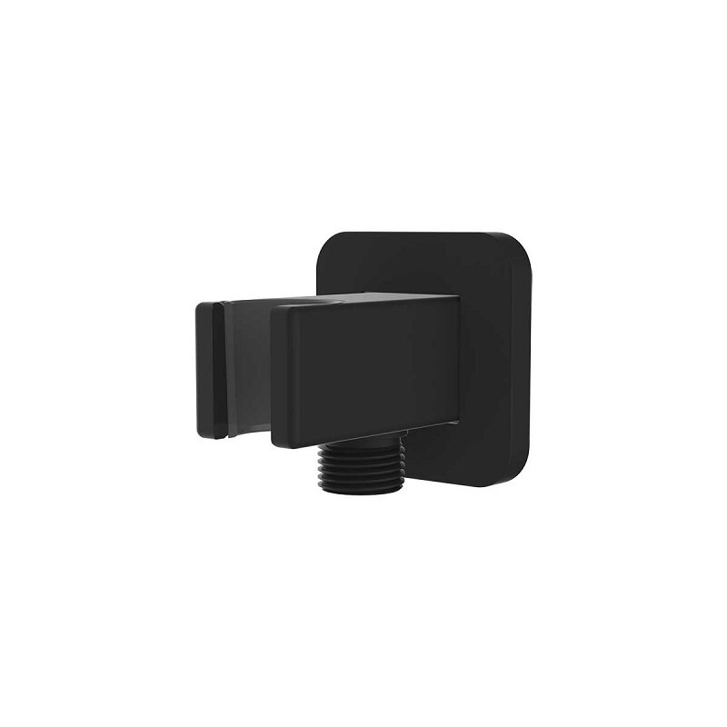 Изображение товара Шланговое подключение Vincea VSC-32MB с держателем душа черный матовый Изображение товара Шланговое подключение Vincea VSC-32MB с держателем душа черный матовый