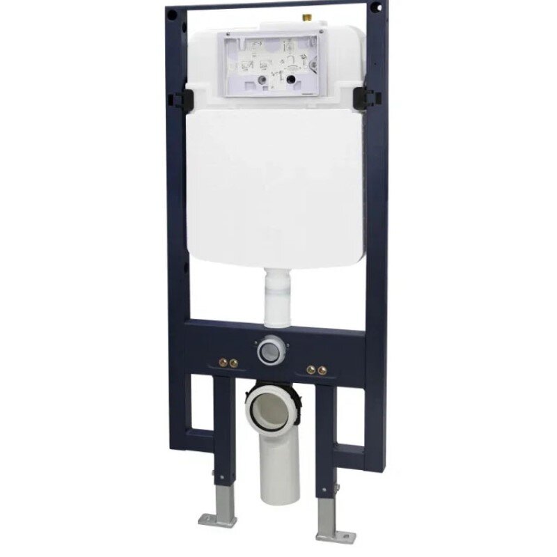 Изображение товара Инсталляция для подвесного унитаза Arrow AHY805, белая, механическая, 10 лет гарантия