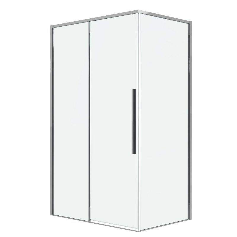 Изображение товара Душевой уголок Grossman Galaxy 120x70 см раздвижной прозрачное стекло хром Германия