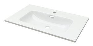 Изображение товара Раковина Cezares 50201 75 см керамика белый с переливом