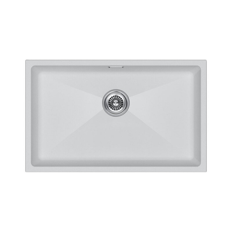 Изображение товара Кухонная мойка Paulmark Lumi LU74-WH из искусственного гранита, 74 см, белая