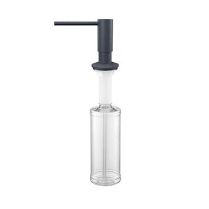 Изображение товара Дозатор встраиваемый для жидкого мыла Paulmark Decus D004-DG серый высокая прочность