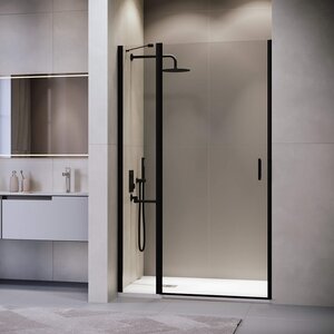 Изображение товара Душевая дверь RGW LE-004B 351200411-14, 110 см, стекло прозрачное, профиль черный