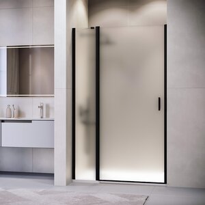 Изображение товара Душевая дверь RGW LE-004B 351200412-24, 120 см, стекло матовое сатинат, профиль черный