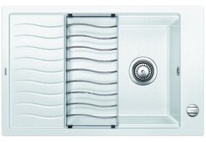 Изображение товара Мойка Blanco Elon XL 6 S 524838 SILGRANIT белый с клапаном-автоматом