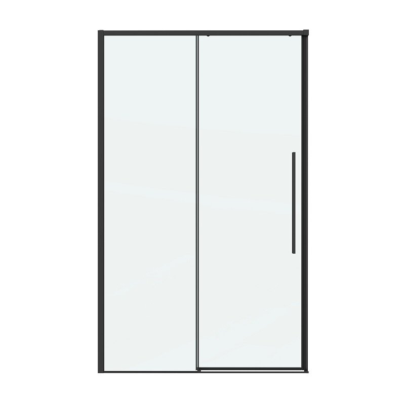 Изображение товара Душевая дверь Grossman Galaxy 100.K33.01.110.21.00, 110 см, стекло прозрачное, профиль черный матовый