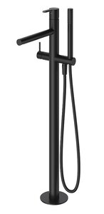 Изображение товара Смеситель для ванны Cezares Leaf-VDP-NOP, черный матовый