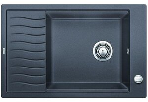 Изображение товара Мойка Blanco Elon XL 6 S-F 524855, темная скала, с клапаном-автоматом